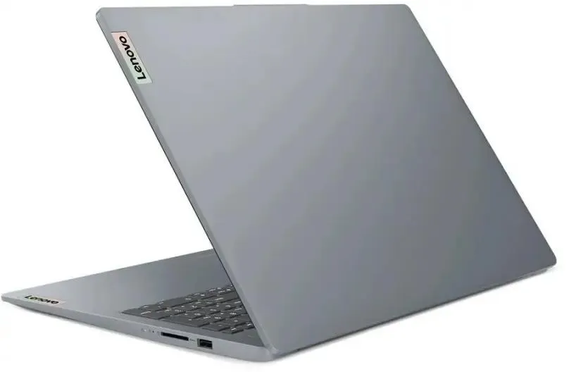 Lenovo IdeaPad Slim 3 15ABR8 15.6" (AMD Ryzen 7 7730U, AMD Radeon Graphics) 16ГБ, 512ГБ, noOS, серый (82XM00CJRK)