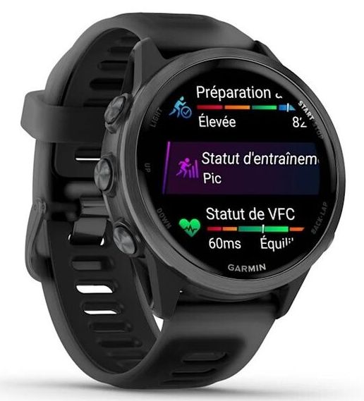 Garmin Forerunner 570 42mm, Schwarz/Schiefergrau Aluminium (010-02970-00)