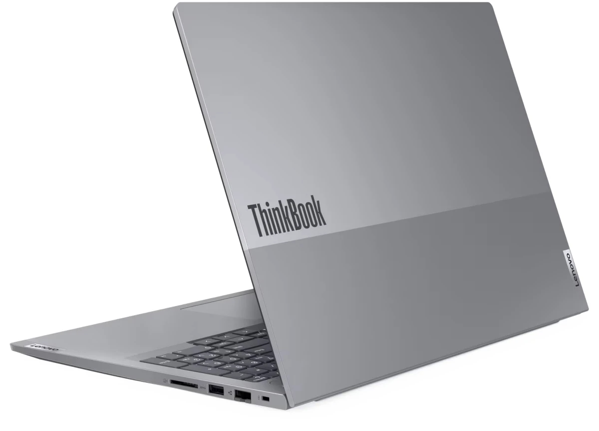 Ноутбук Lenovo ThinkBook 16 ARP G7 16" (AMD Ryzen 7 8745H, AMD Radeon 780M) 16ГБ, 512ГБ, Win 11 Pro, серый (21MU0006CD)