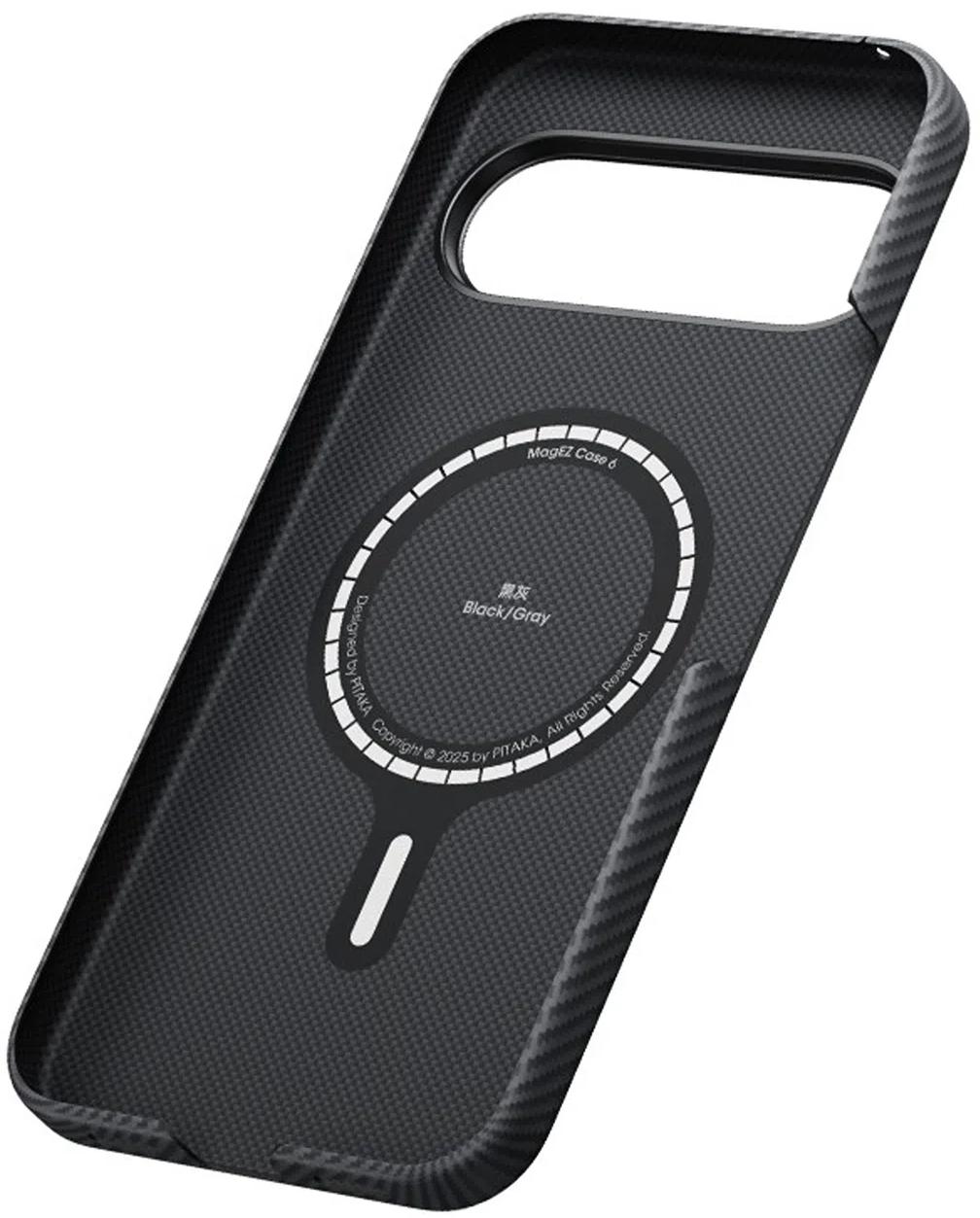 Чехол Pitaka Ultra-Slim Case для Pixel 10 Pro, черный (GPB2501)