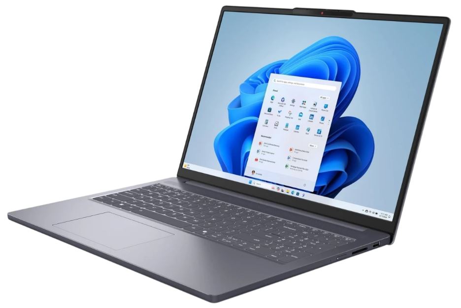 Lenovo IdeaPad Slim 3 16ARP10 (AMD Ryzen 5 7535HS, AMD Radeon 660M Graphics) 16ГБ, 512ГБ SSD, noOS, Luna Gray (83K800CMRM)