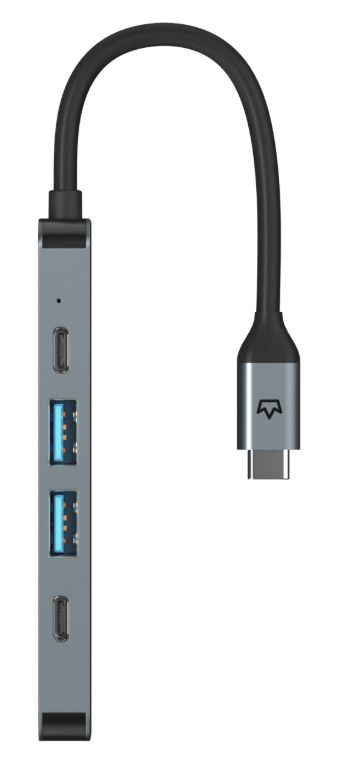 VLP Infinity USB-C Hub 5 в 1, серебристый (1083002)