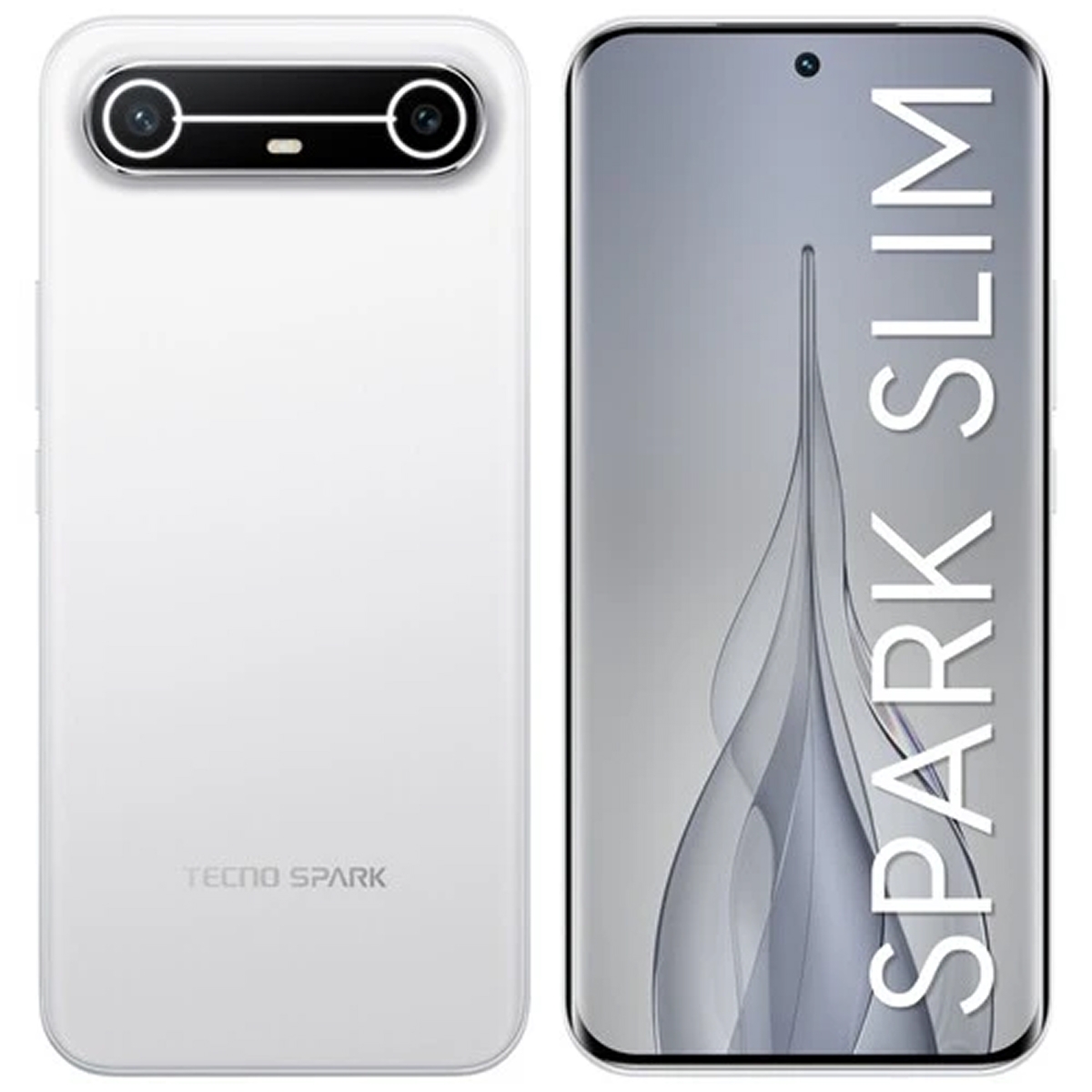 Tecno Spark Slim 8/256 ГБ, белый