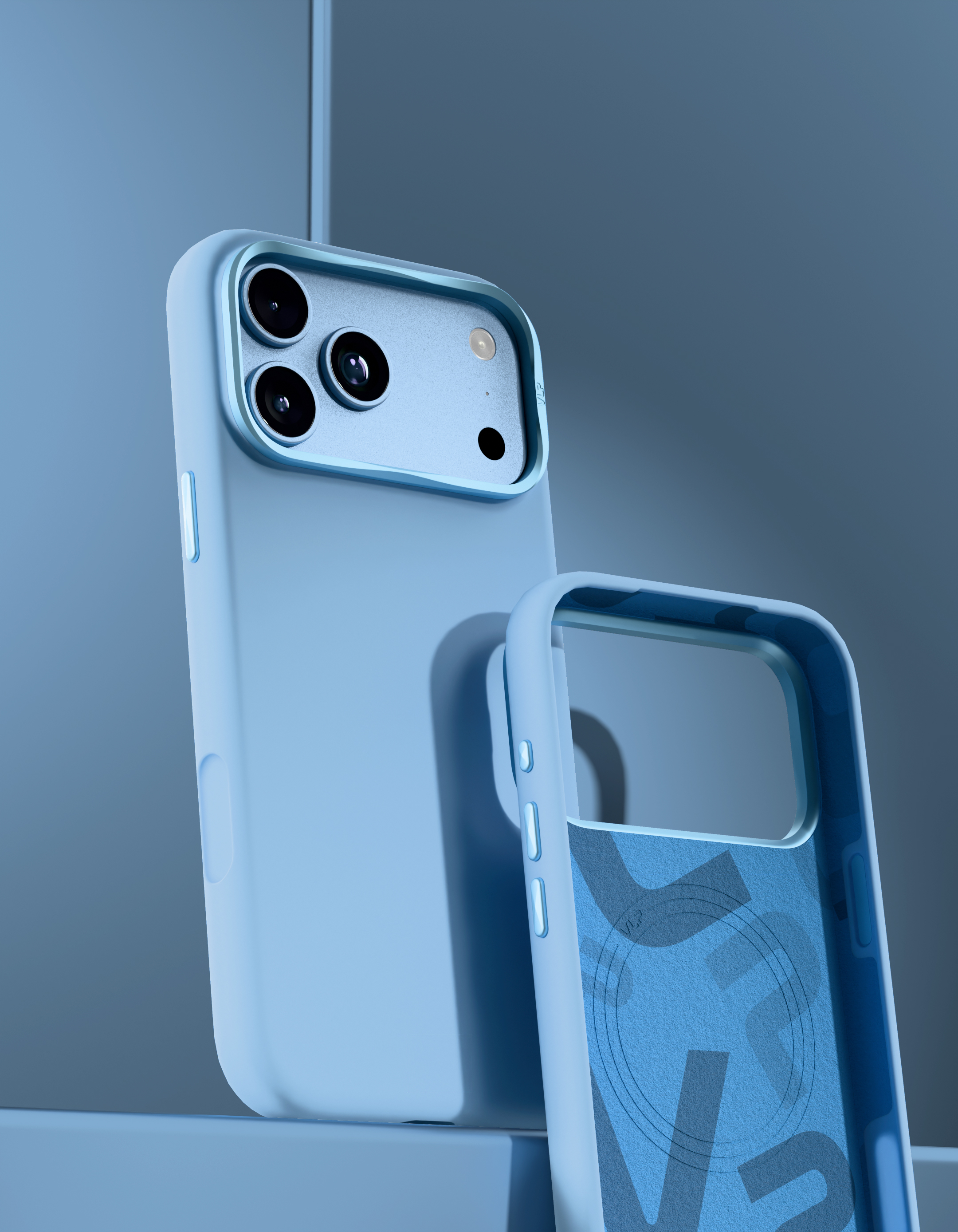Чехол VLP Aster Pro Case с MagSafe для iPhone 18 Pro Max, голубой (10524238)
