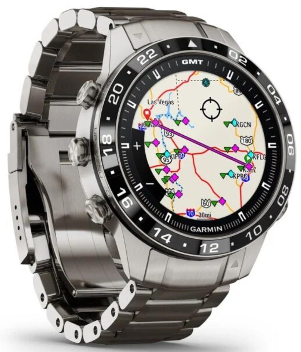 Умные часы Garmin MARQ Aviator (Gen 2), серебристый (010-02648-01)