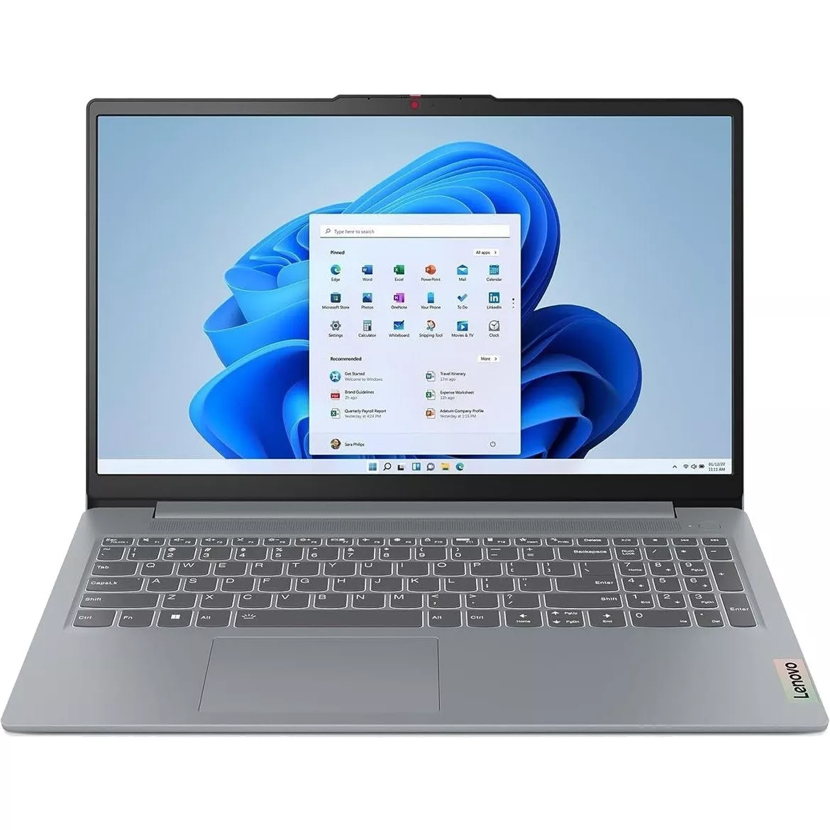 Lenovo IdeaPad Slim 3 15IAN8 15.6" (Intel Core i3 N305, Intel UHD Graphics) 8ГБ, 256ГБ SSD, noOS, серый (82XB007VRK)
