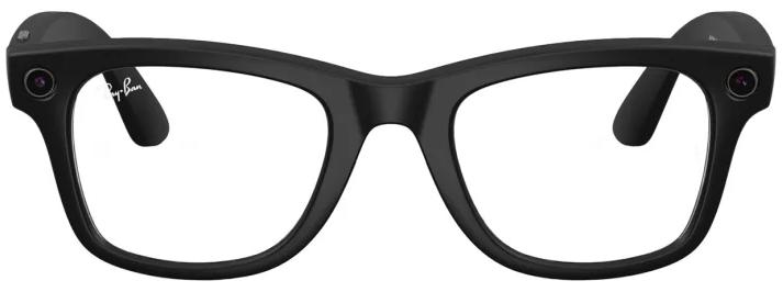 Умные очки Ray-Ban Meta (Gen 2) Wayfarer S50 (M), Matte Black/Transitions Grey (601S1Z50)