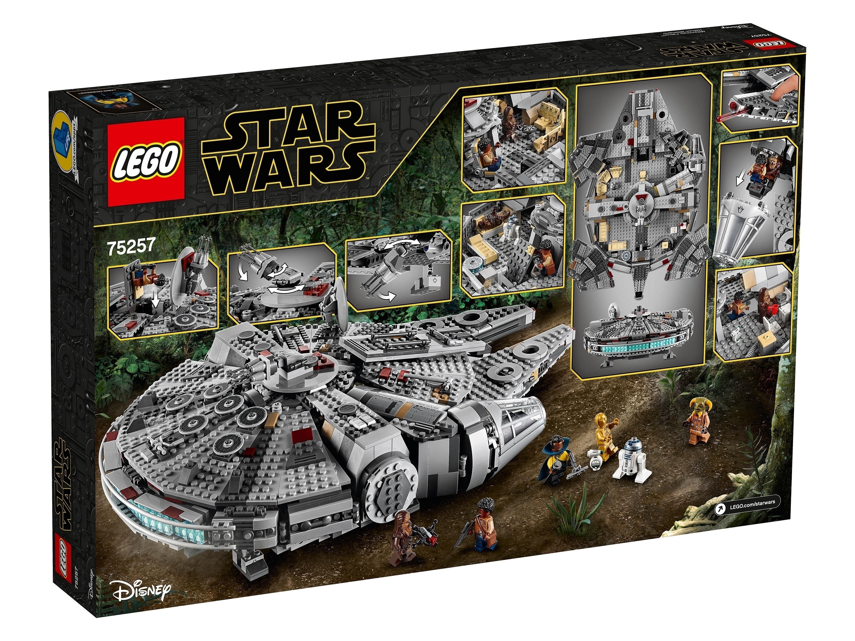Конструктор LEGO Star Wars 75257 Сокол Тысячелетия