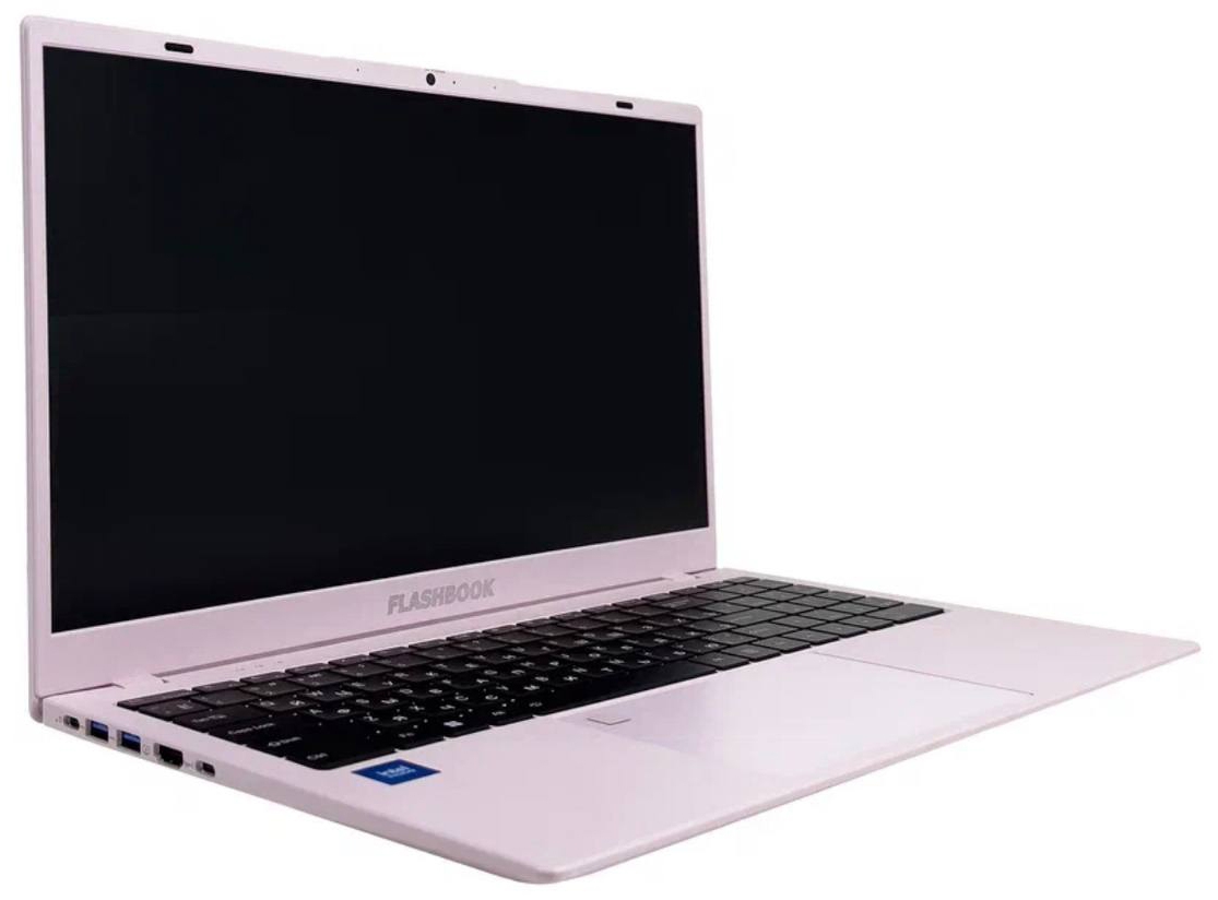 FlashBook 15.6" (Intel Processor N150, Intel UHD Graphics Xe) RAM 12 ГБ, SSD 512 ГБ, Windows 11 Home, розовый