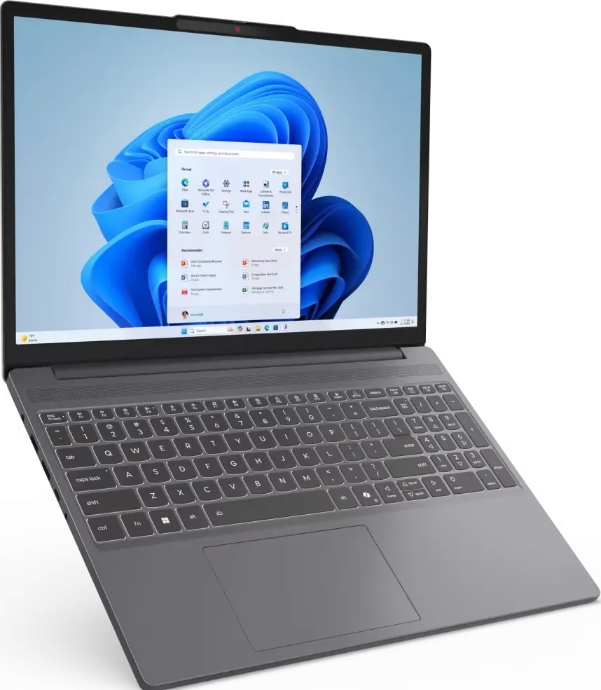 Ноутбук Lenovo IdeaPad Slim 3 15IRH10 (Intel Core i7 13620H, Intel UHD Graphics) 16ГБ, 512ГБ SSD, noOS, серый (83K100YTFU)