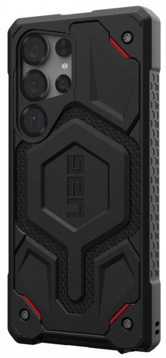 Чехол UAG Monarch Pro Series with MagSafe для Samsung Galaxy S25 Ultra, черный (Kevlar Black) 214461113940