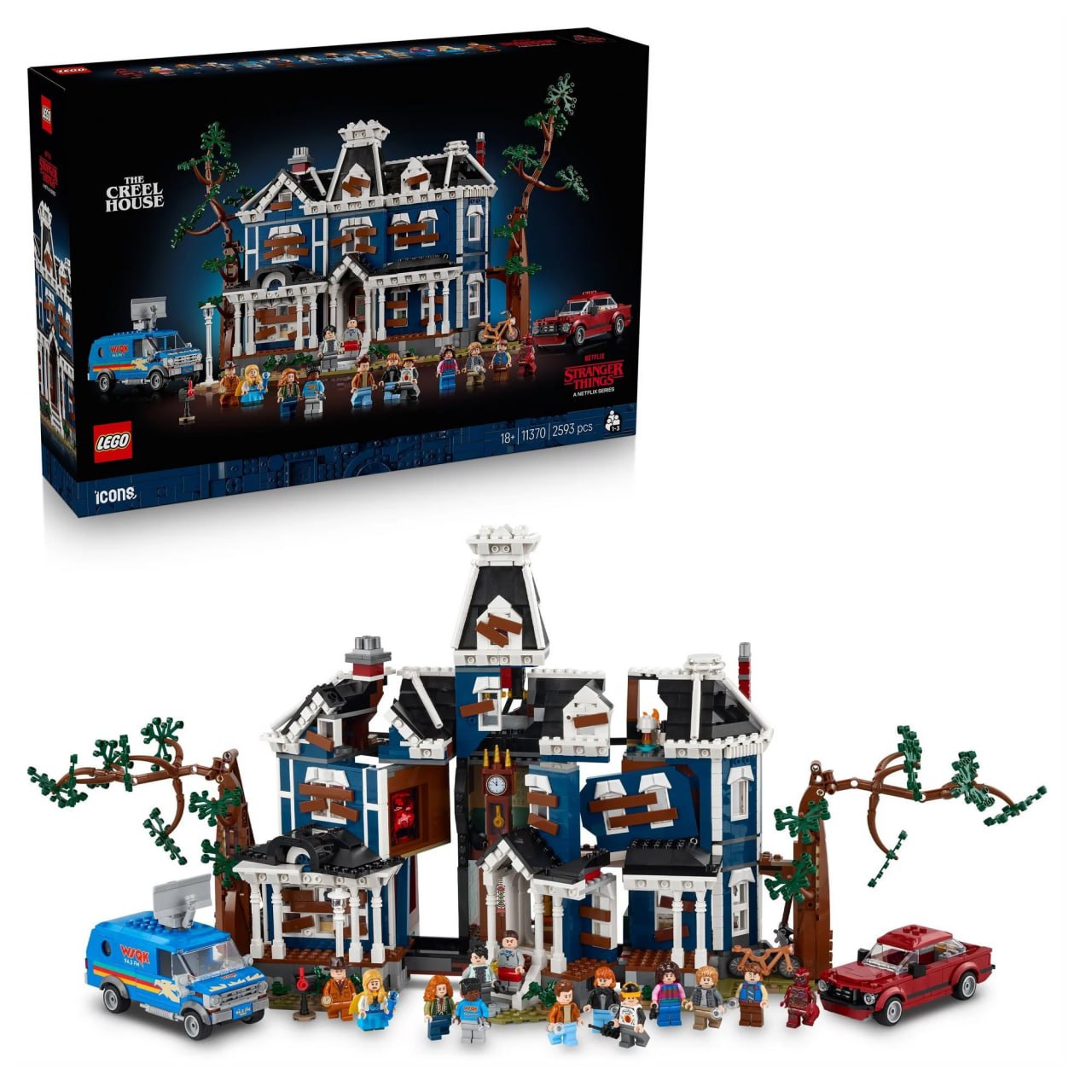 LEGO Icons 11370 Очень странные дела: Дом Крилов