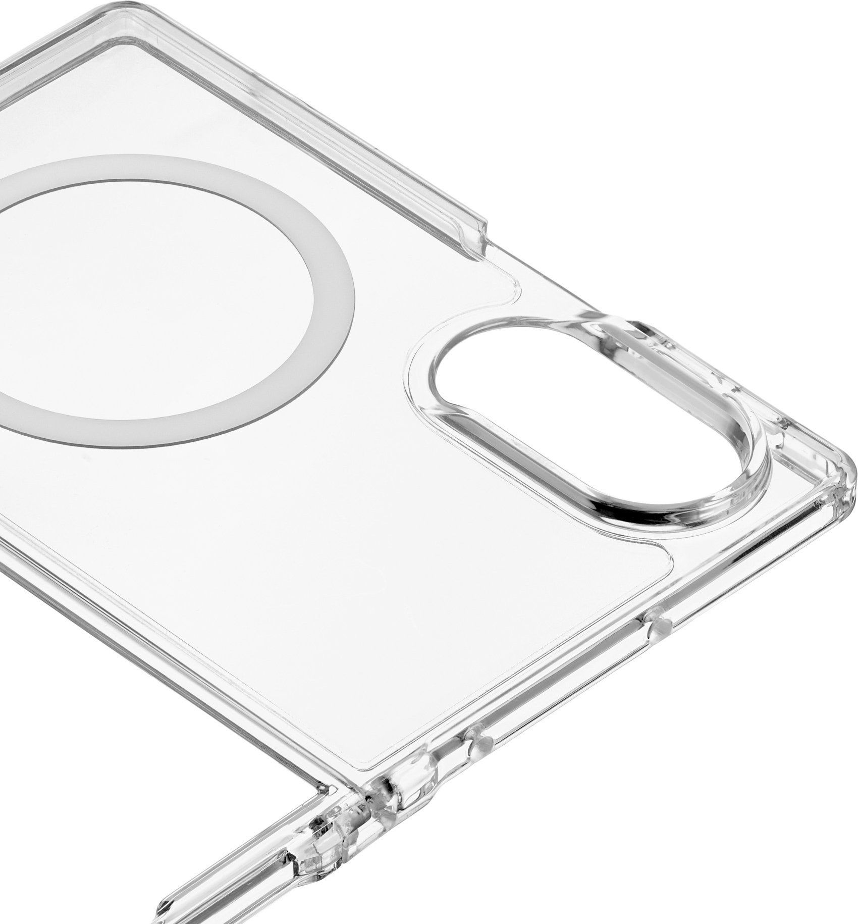 uBear Real Mag с MagSafe для Galaxy Z Fold8, прозрачный