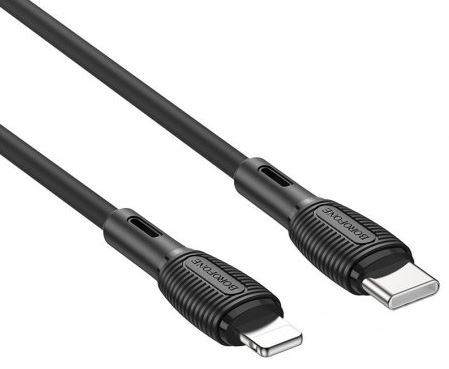 Borofone Type-C-Lightning 1м BX86, черный