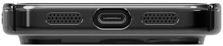 Чехол Uniq AirSuit с MagSafe для iPhone 17 Pro, прозрачный черный (IP6.3P(2025)-ASMGSMK)