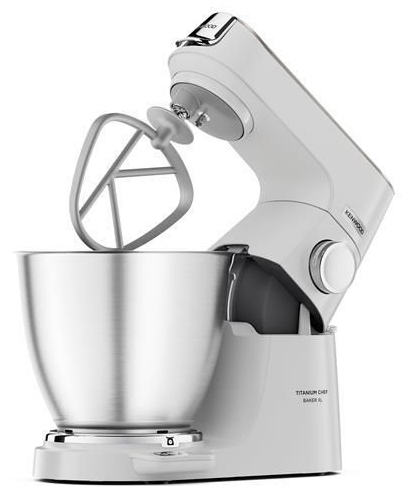 Кухонная машина Kenwood Titanium Chef Baker XL KVL65.001WH, серебристый