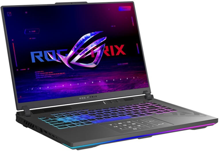 Asus ROG Strix G16 G614PR-RV027, 16" (AMD Ryzen 9 8940HX, NVIDIA GeForce RTX 5070 Ti) 16ГБ, 1ТБ SSD, noOS, черный