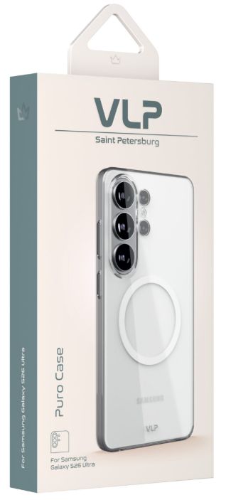 VLP Puro Case с MagSafe для Samsung Galaxy S26 Ultra, прозрачный (10521023)