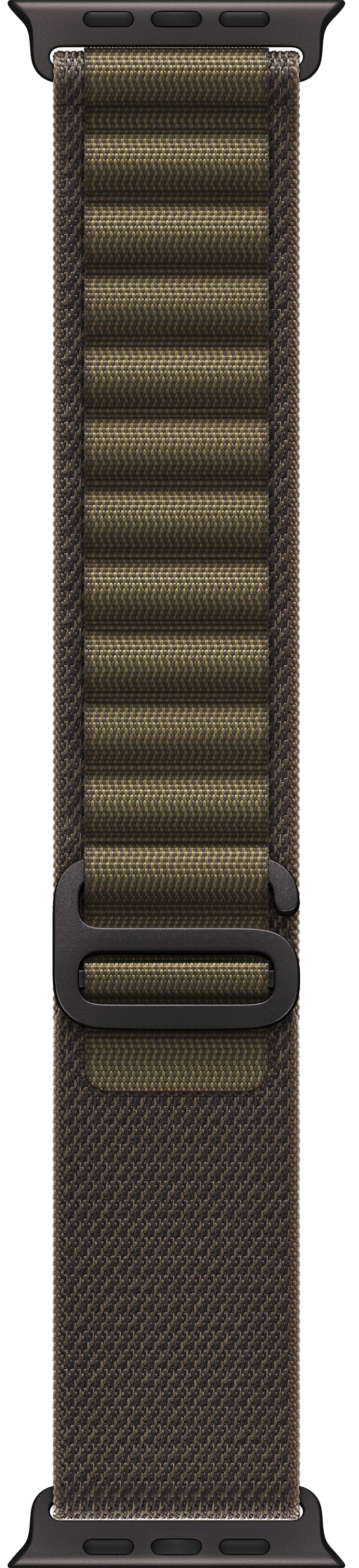 Apple Watch Ultra 4 (2026) 49mm Black Titanium Case with Dark Olive Alpine Loop Large