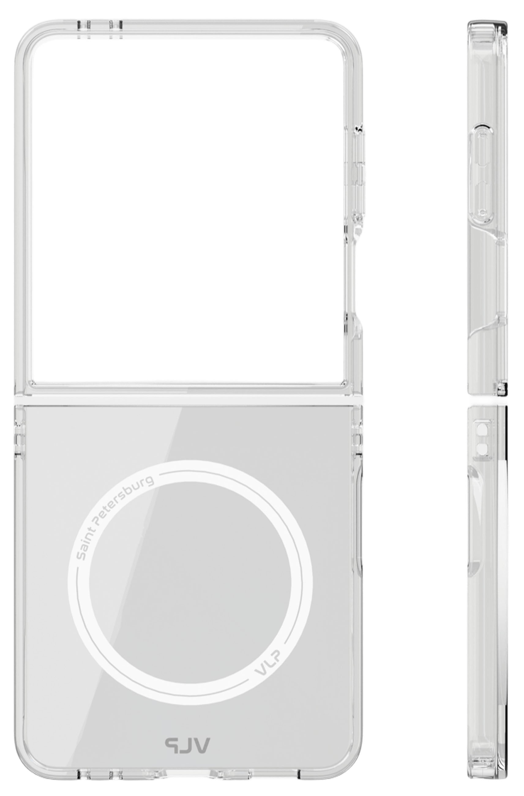VLP Puro Case MagSafe для Samsung Galaxy Z Flip 8, прозрачный (10521027)