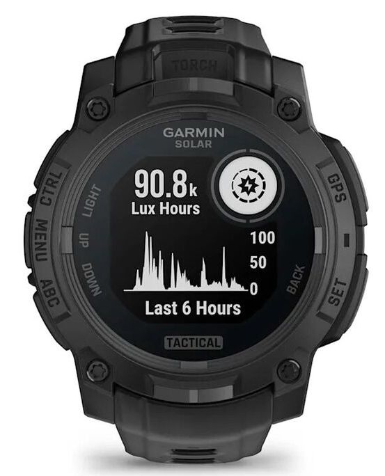 Garmin Instinct 3 50 mm Solar Tactical Edition, Black (010-02935-50)