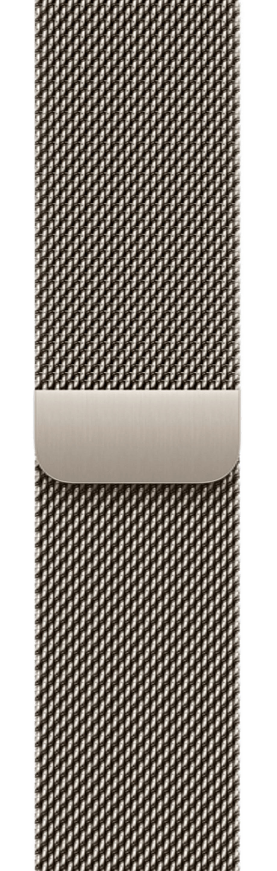 Apple Watch Series 11 42mm Natural Titanium Case with Milanese Loop Natural 