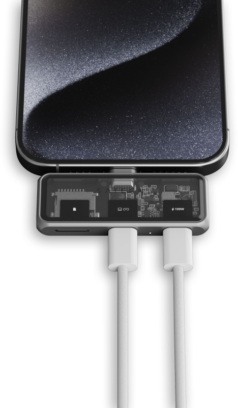 Satechi Mobile XR Hub PD 100W with microSD, серый (ST-HXRAJM)