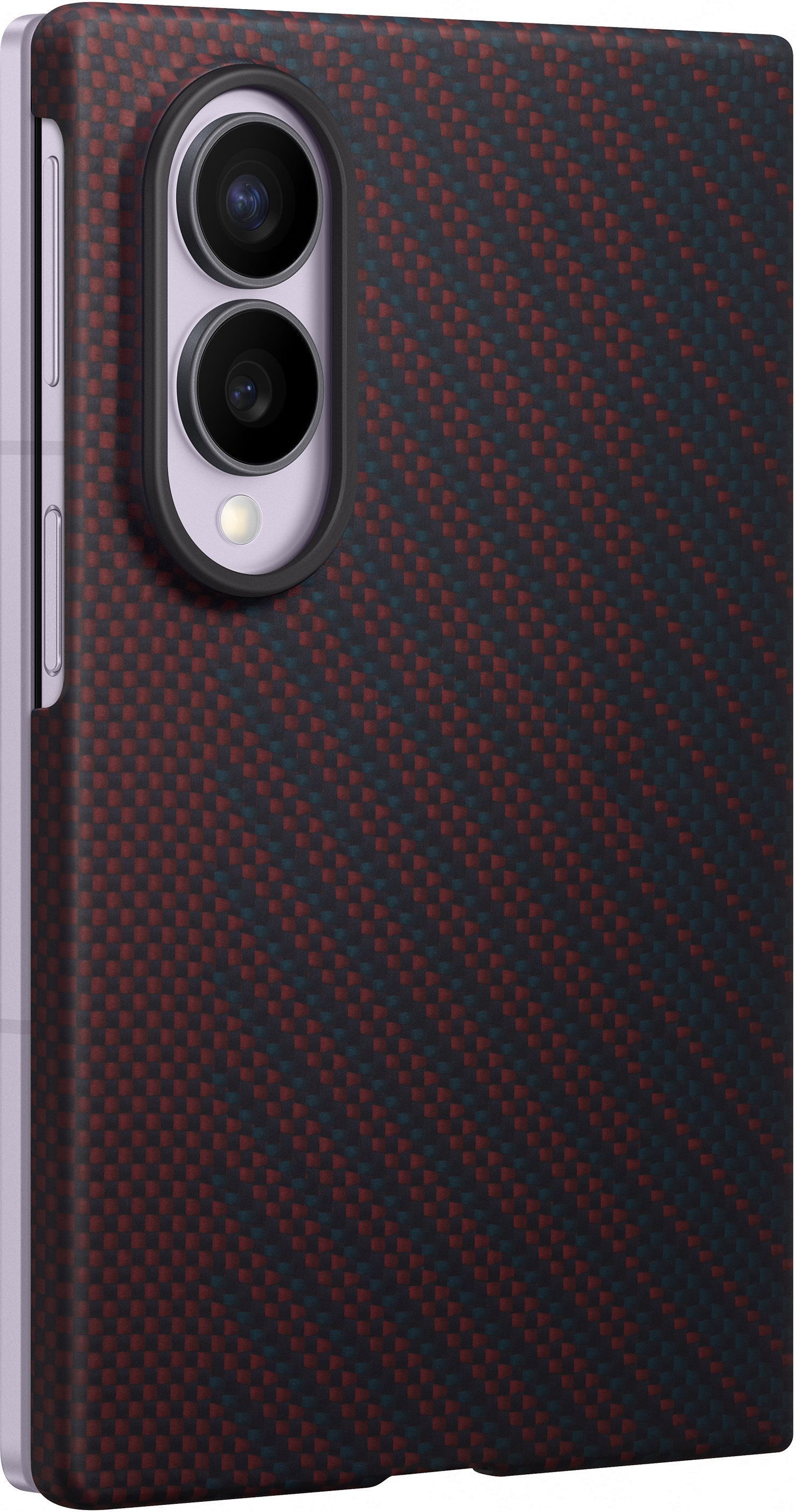 Samsung Carbon Magnet Case Galaxy Z Fold8, бордовый