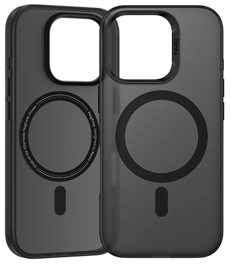 Benks Lucid Armor с MagSafe для iPhone 16 Pro Max, черный (C.K.PC.AP.BK.0066)