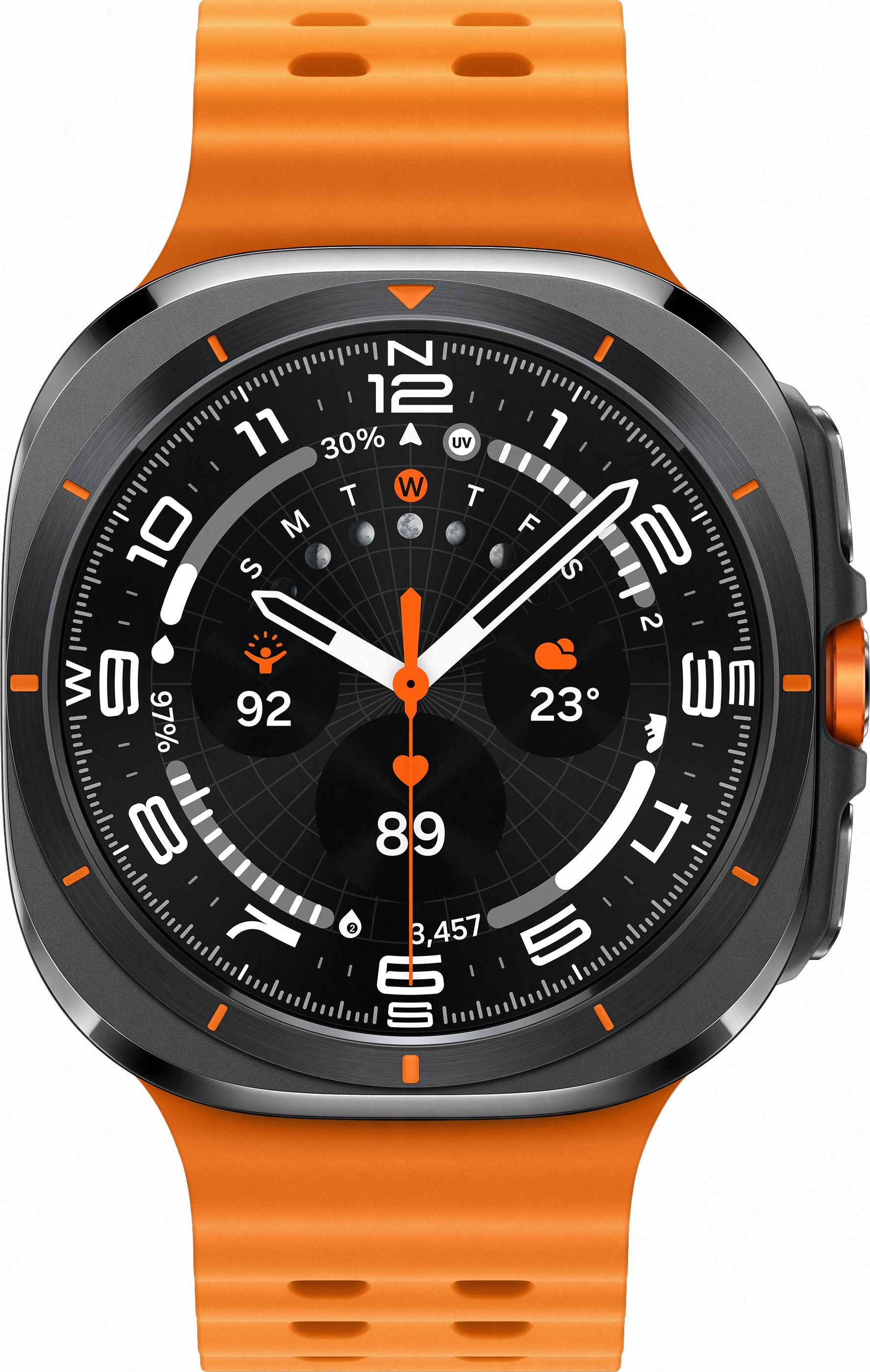 Умные часы Samsung Galaxy Watch Ultra (2025) 47мм, чёрный титан