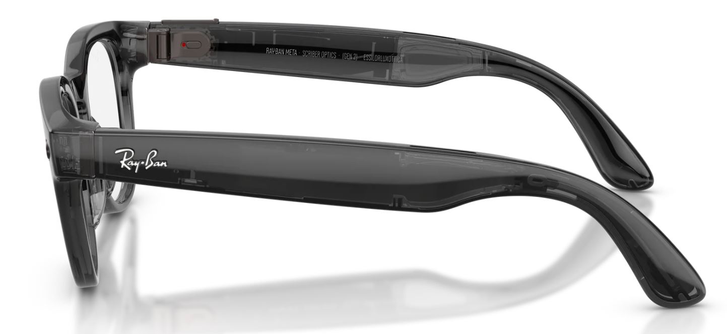 Ray-Ban Meta Scriber Optics Gen 2, RW7002 Transparent Black (8056262945322)