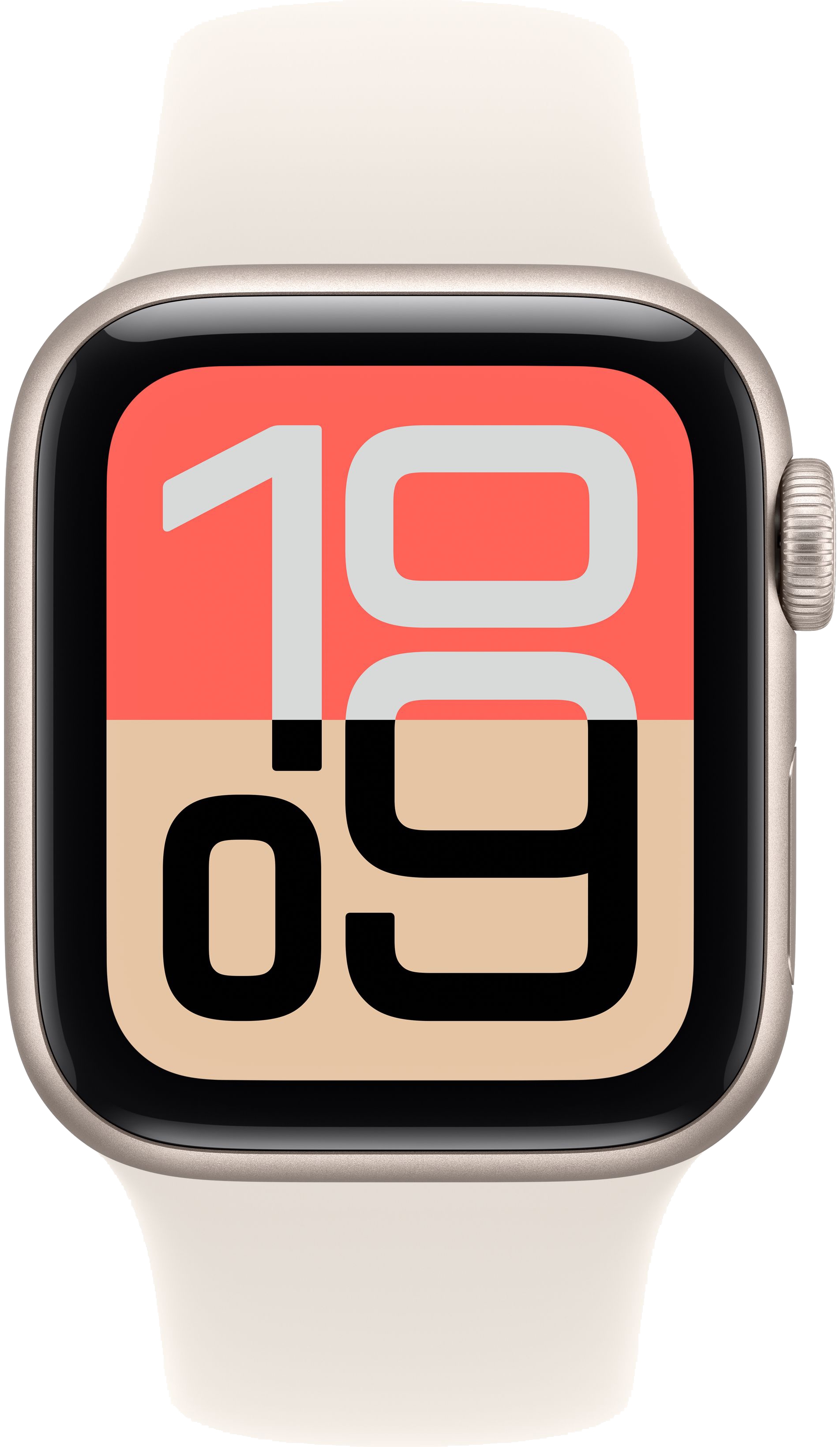 Умные часы Apple Watch SE 3 40mm (2025) Starlight Aluminum Case with Sport Band Starlight
