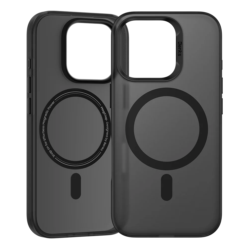Чехол силиконовый Benks Lucid Armor Case с MagSafe для iPhone 16, черный (C.K.PC.AP.BK.0063)