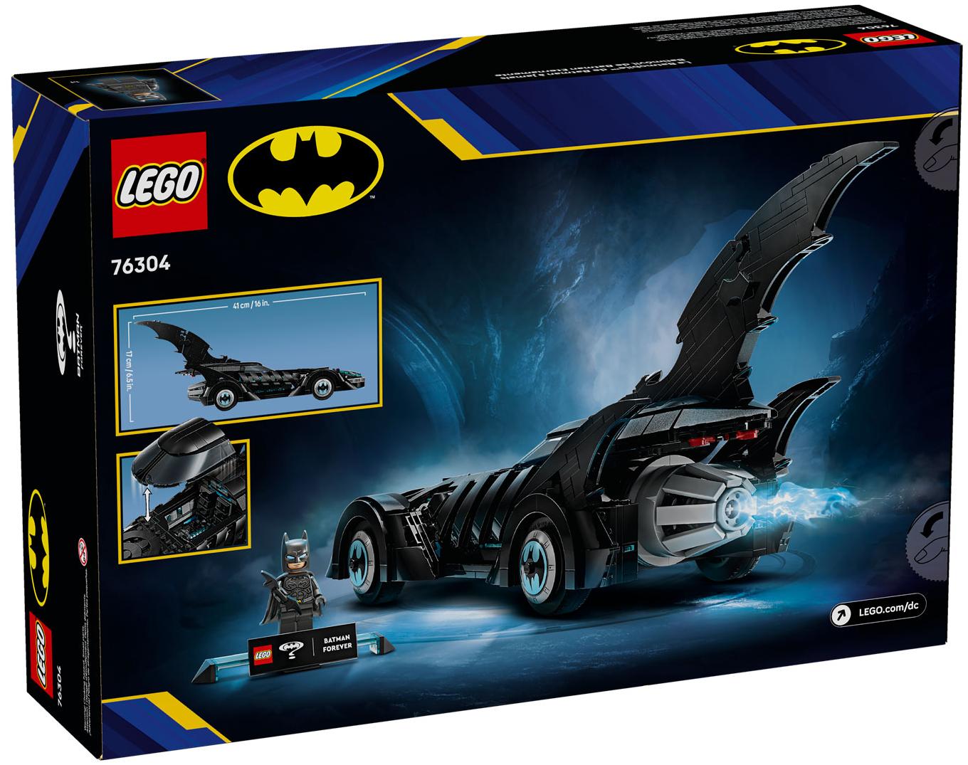 Конструктор LEGO Super Heroes 76304 Бэтмен навсегда: Бэтмобиль