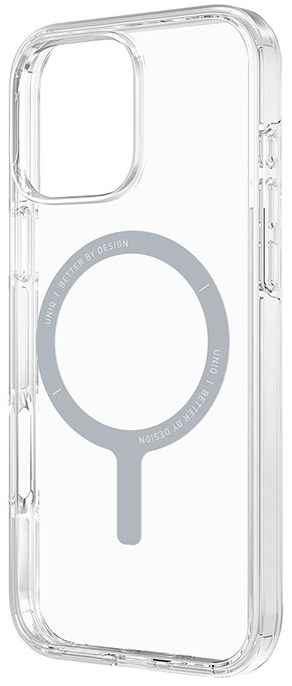 Чехол Uniq Clario с MagSafe для iPhone 16 Pro, прозрачный IP6.3P(2024)-CLARMCLR