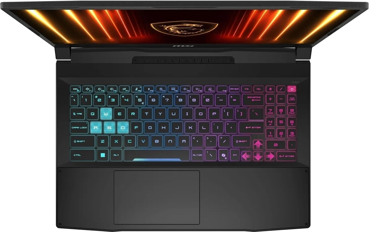 Ноутбук MSI Katana 15 HX B14WFK-804XRU (Intel Core i7 14650HX, NVIDIA GeForce RTX 5060) 32ГБ, 1ТБ SSD, noOS, черный (9S7-1587C1-804)