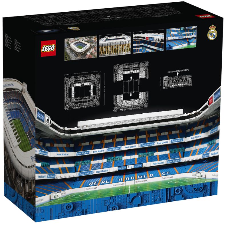 Конструктор LEGO 10299 Сантьяго Бернабеу — стадион ФК Реал Мадрид
