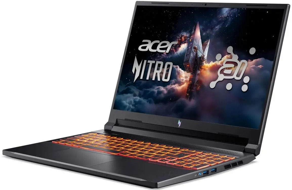 Acer Nitro V 16 ANV16-42-R73R (AMD Ryzen 7 260, GeForce RTX 5070) 16ГБ, 512ГБ SSD, noOS, черный