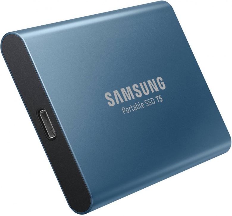 Внешний SSD Samsung Portable SSD T5 500GB (Синий)