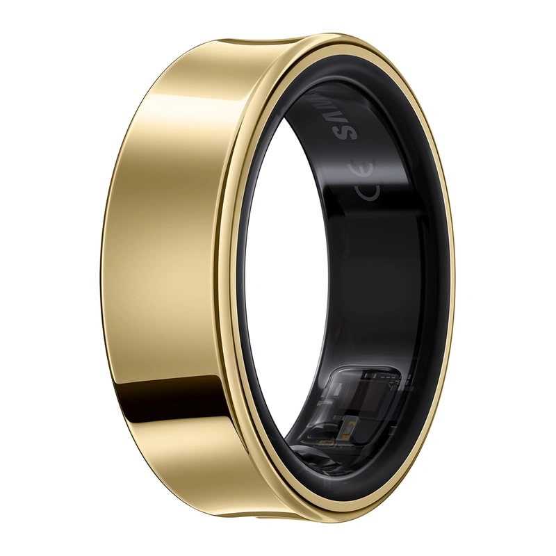 Samsung Galaxy Ring, золотой (Titanium Gold) Size 8