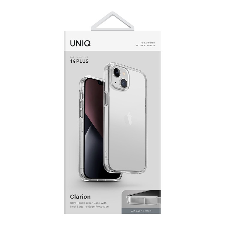 Чехол Uniq Clarion для iPhone 14 Plus, прозрачный (IP6.7M(2022)-CLRNCLR)