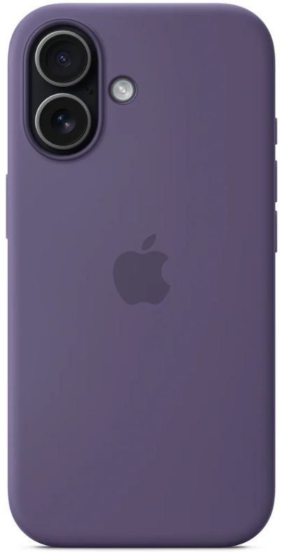 Apple Silicone Case с MagSafe для iPhone 17, фиолетовый (Purple Fog) MGF04FE/A