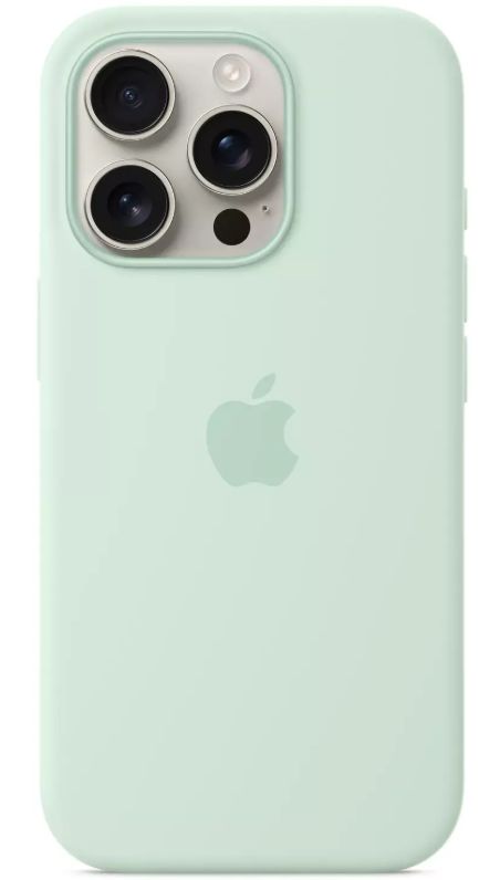 Apple c MagSafe для iPhone 16 Pro, Aquamarine (MDG04ZM/A)