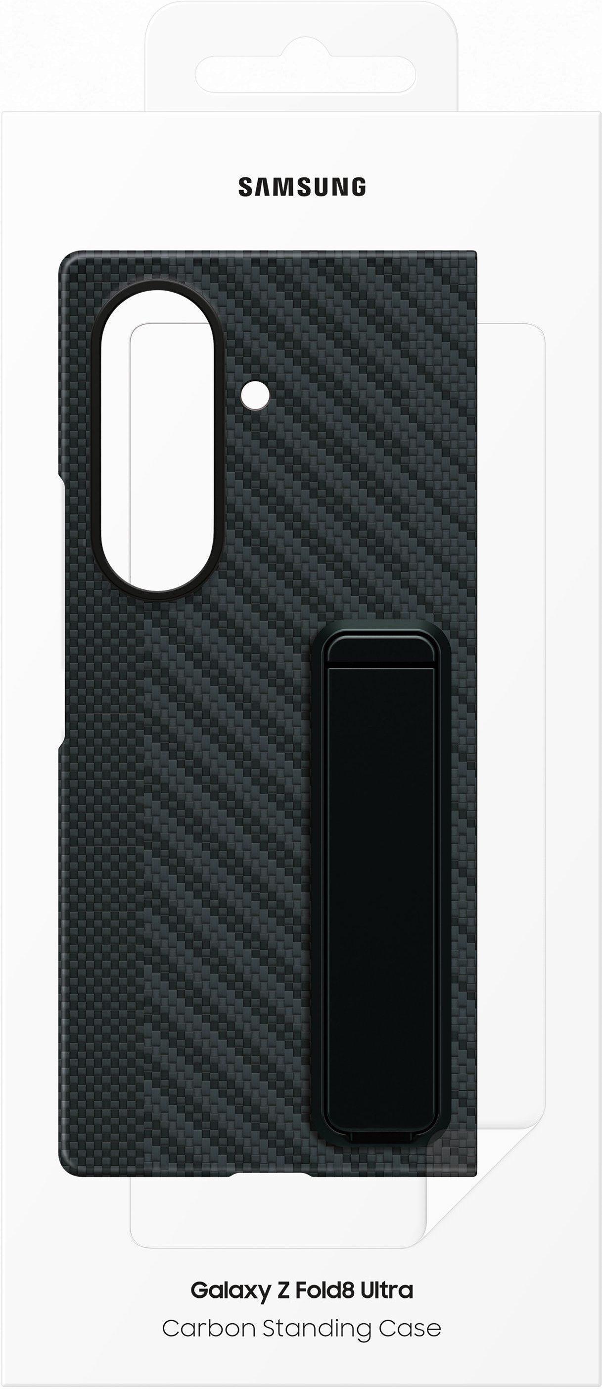 Samsung Carbon Standing Case Samsung Galaxy Z Fold8 Ultra, графитовый черный