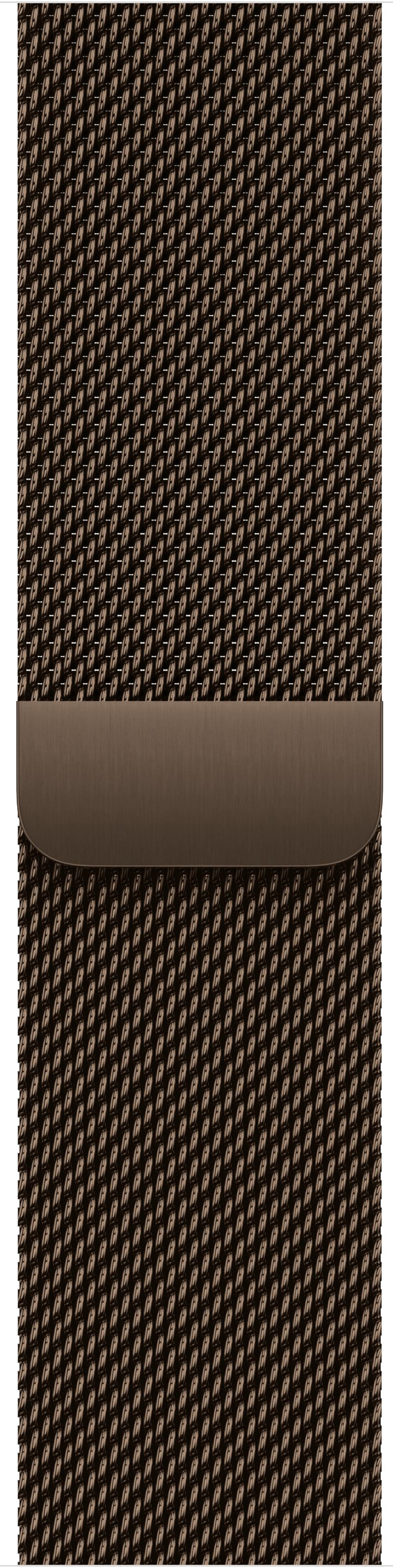 Apple Watch Series 12 42mm Radiant Gold Titanium Case with Milanese Loop Dark Bronze