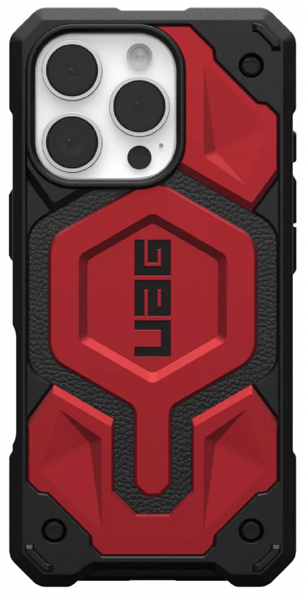 Чехол UAG Monarch Pro c MagSafe для iPhone 16 Pro, малиновый (114456119494)