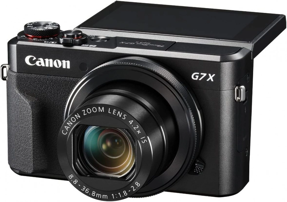 Компактный фотоаппарат Canon PowerShot G7X Mark II, черный