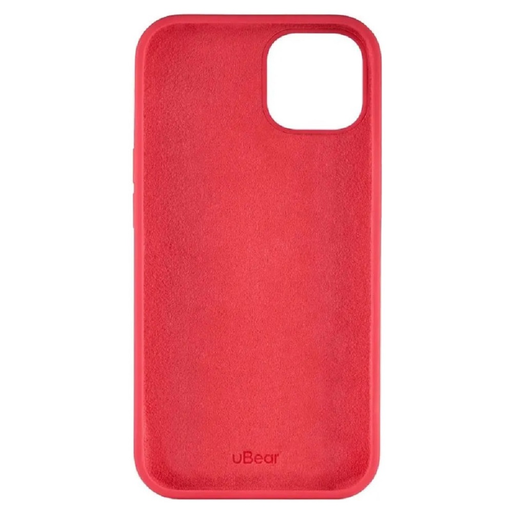 Чехол силиконовый uBear Touch Case iPhone 13, красный