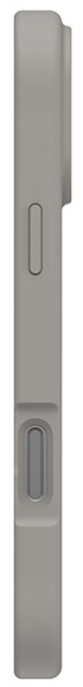 Защитный чехол Uniq Coehl Creme Liquid Silicone MagSafe для iPhone 16 Pro с ремешком, Taupe Grey (IP6.3P(2024)-CREMTGRY)