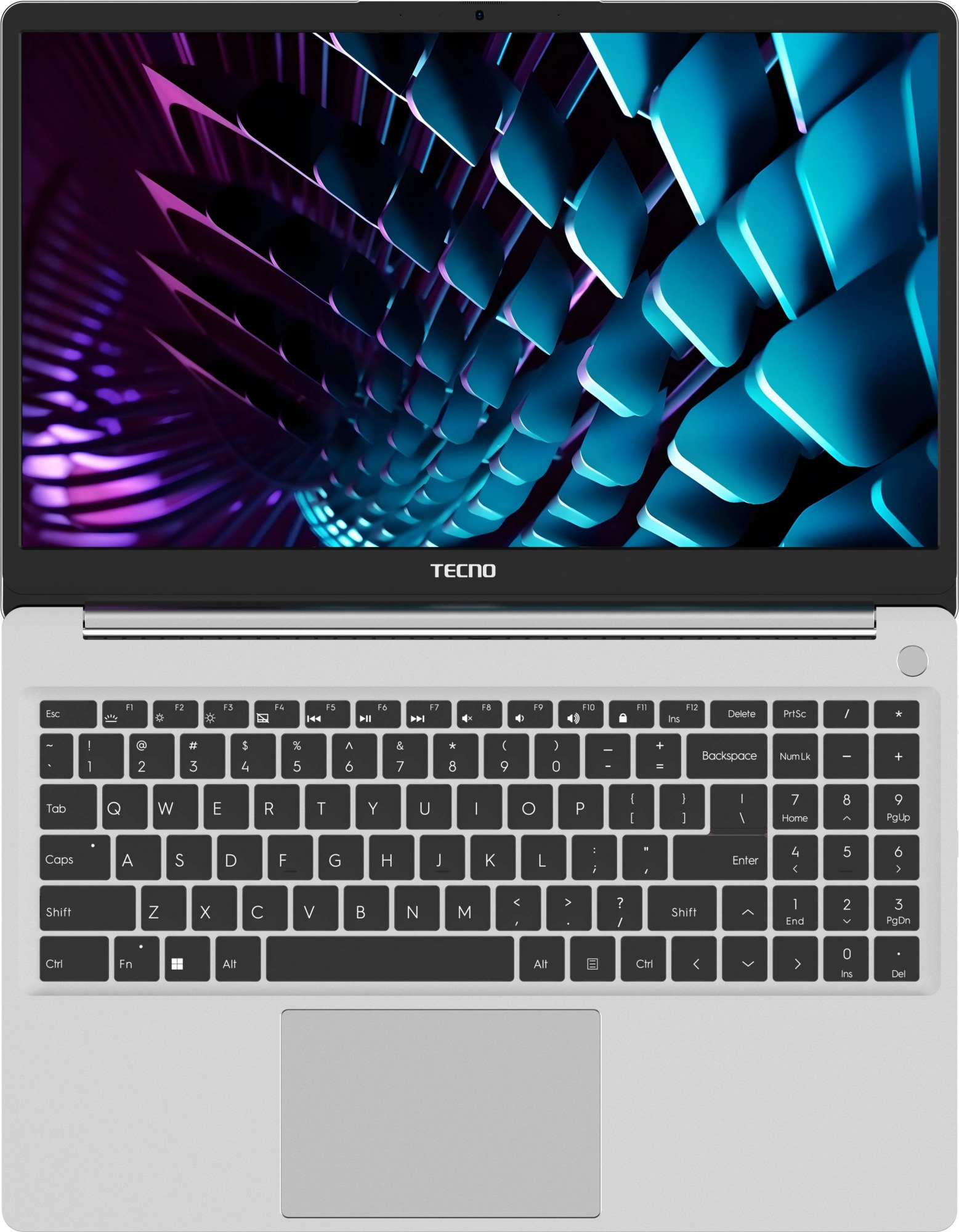 Tecno Megabook K15SFA 15.6" (AMD Ryzen 5 7535HS, AMD Radeon 660M) 8 ГБ, 512 ГБ SSD, Windows 11 Home, серебристый (4894947118074)